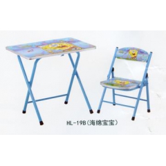 勝芳學生桌椅批發 學生折疊桌椅組合  紅利家具廠學生折疊桌椅組合批發