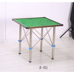 勝芳麻將桌批發 簡易麻將桌 可折疊麻將桌 兩用麻將桌 多功能麻將桌 手動麻將桌 麻雀臺 休閑娛樂桌 休閑家具 騰凱家具