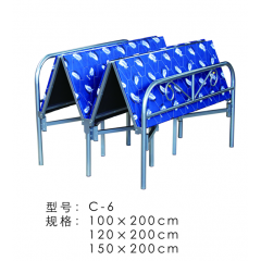 勝芳床鋪批發 折疊床 單人床 雙人床 高低床 午休床 行軍床 簡易床 鐵質板床 板床批發山山家具