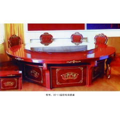 勝芳餐桌椅 轉盤桌 實木旋轉大餐臺 桌面 桌架  實木餐桌椅 實木餐臺椅 中式餐桌椅 實木餐桌椅組合批發 木質家具 餐廳家具中式家具  長松家具