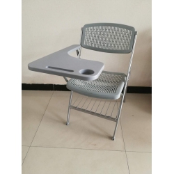 9022寫字板帶網椅子黑色 灰色 勝芳折疊椅批發 勝芳折椅批發 折疊椅 家用會客椅 餐椅 電腦椅 橋牌椅 蓮軒家具