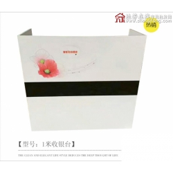 勝芳前臺桌批發 公司前臺  吧臺 板式前臺柜 儲物柜 辦公家具 板式家具 鳳陽家具