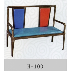 勝芳家具批發 卡座 咖啡椅 懶人椅 沙發椅 復古鐵藝卡座 休閑 餐館西餐廳咖啡廳桌椅組合 談桌椅組合 林億家具