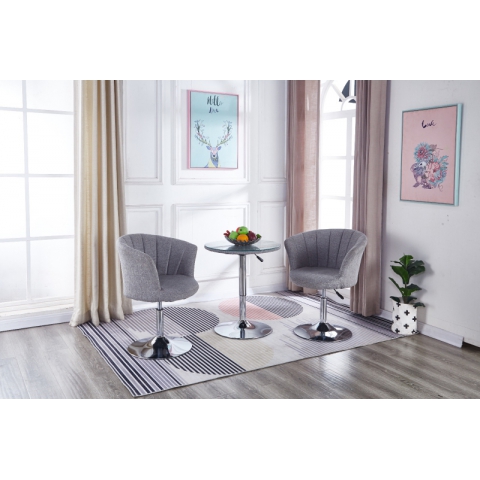 勝芳家具批發(fā) 升降休閑椅  北歐餐桌椅 組合三件套 現(xiàn)代簡(jiǎn)約 休閑洽談桌 小圓桌 咖啡桌 玻璃小戶(hù)型 澳典家具