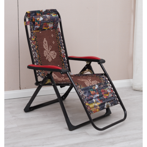勝芳躺椅批發休閑椅折疊椅鐵制躺椅午睡椅老人躺椅懶人椅戶外家具休閑家具書房家具中正陽家具