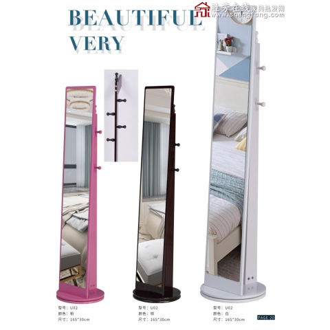 勝芳家具批發 穿衣鏡 全身鏡 試衣鏡 落地鏡 服裝店鏡子 臥室長鏡子 全身鏡 簡約 立體 移動 驕陽家具