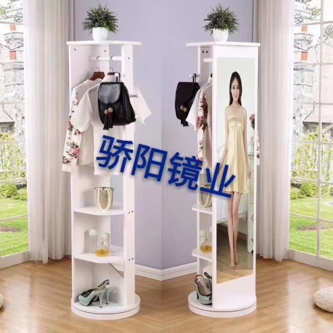 勝芳家具批發 穿衣鏡 全身鏡 試衣鏡 落地鏡 服裝店鏡子 臥室長鏡子 全身鏡 簡約 立體 移動 驕陽家具