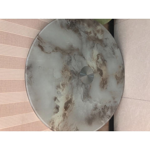 勝芳轉盤批發 鋼化玻璃 轉盤  電動轉盤  挖洞玻璃 彩玻 噴漆 轉盤車 光輝鋼化玻璃