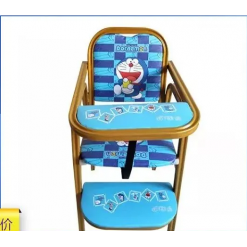 勝芳寶寶椅批發 寶寶餐椅 兒童餐桌椅 家用酒店專用嬰兒吃飯座椅 主題卡通鐵椅bb高凳 林億酒店家具