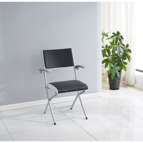 勝芳折疊椅批發 軟包折疊椅 雙折椅 辦公椅 電腦椅 家用會客椅 培訓椅 靠背折疊椅 匠邦家具