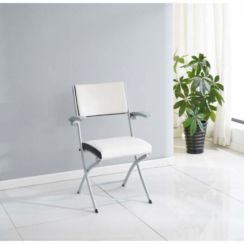勝芳折疊椅批發 軟包折疊椅 雙折椅 辦公椅 電腦椅 家用會客椅 培訓椅 靠背折疊椅 匠邦家具