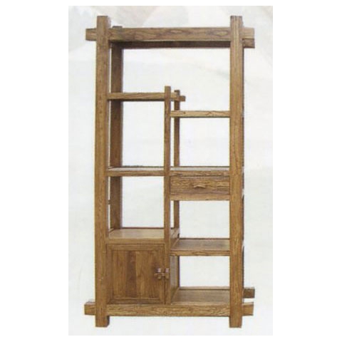勝芳家具批發 博古架 古典家具 榆木 古董架 多寶格 陳列架 松木 古玩架 實木架 隔斷架 橡木 客廳家具 中式家具 榆香閣家具