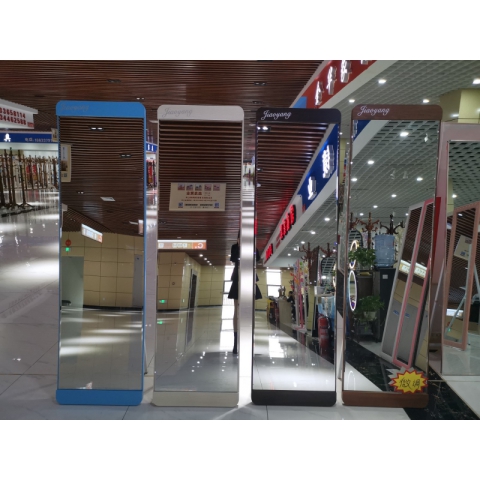 勝芳家具批發 穿衣鏡 全身鏡 試衣鏡 落地鏡 服裝店鏡子 臥室長鏡子 全身鏡 簡約 立體 移動 驕陽家具