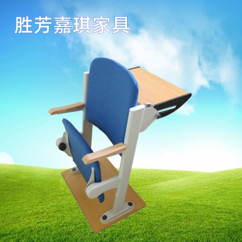【嘉琪家具】軟包階梯教室排椅 聯排椅 階梯教室桌椅  學生排椅 課桌椅   禮堂椅  聯排椅