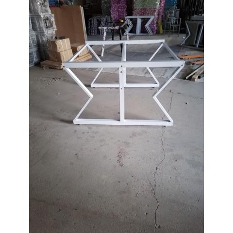 勝芳桌架批發(fā) 鐵藝桌架 不銹鋼桌架 餐廳桌架 餐臺(tái)支架 餐桌腳 書(shū)桌桌架 折疊桌架 餐廳家具 飯店家具 簡(jiǎn)易家具 寶藝家具