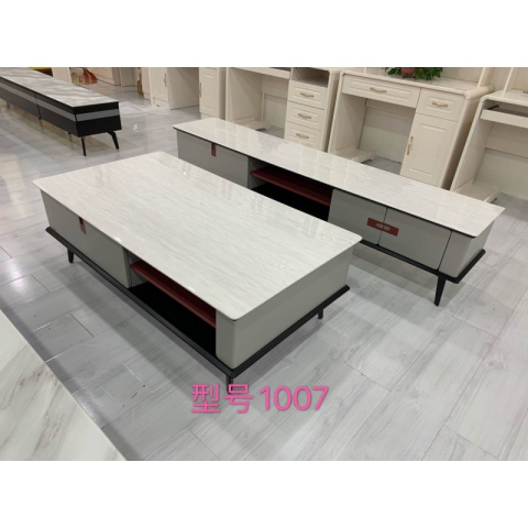 勝芳茶幾電視柜批發 板式茶幾電視柜 時尚茶幾組合 歐式 簡約 客廳家具 歐式家具 北歐 日上家具