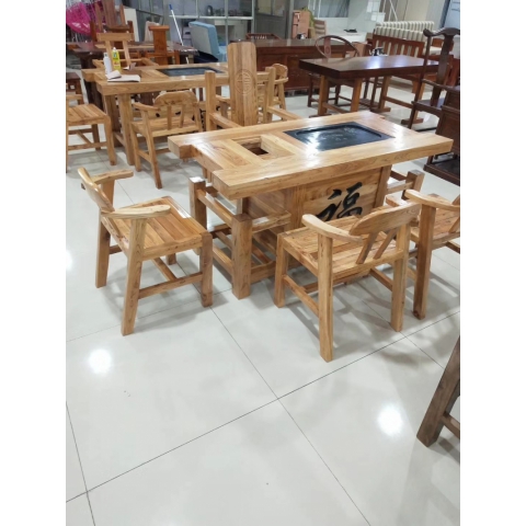 勝芳實木茶臺批發茶臺批發 茶桌批發 實木現代茶桌椅組合 功夫禪意家居會客泡茶桌 辦公室泡茶臺 新中式茶桌套裝 榆香閣家具有限公司