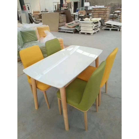 勝芳餐桌 玻璃餐桌 玻璃餐臺 小戶型餐桌 鋼化玻璃餐桌 熱彎玻璃餐桌 時尚簡約 餐廳家具 餐廚家具批發 森之博家具