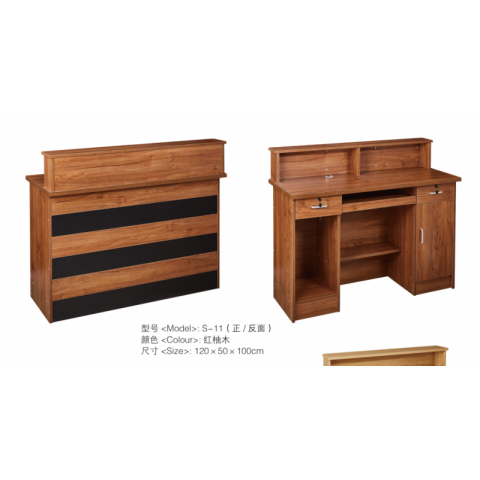 勝芳收銀臺批發 前臺接待桌 吧臺 收銀臺 收款臺 柜臺 接待柜臺 收銀柜臺 接待臺 商業家具 王偉家具