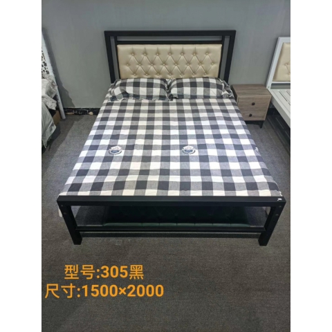 勝芳床鋪批發歐式床 鐵床 鐵藝床 雙人床 雙人床 折疊雙人床 鐵藝雙人床 雙人板床 金屬床 臥室家具 歐博瑞家具