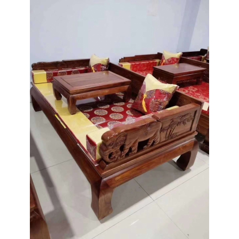 勝芳羅漢床批發 實木羅漢床 羅漢桌 喝茶 客廳家具 輕奢時尚羅漢床 現代羅漢床 禪意羅漢床 榆香閣家具