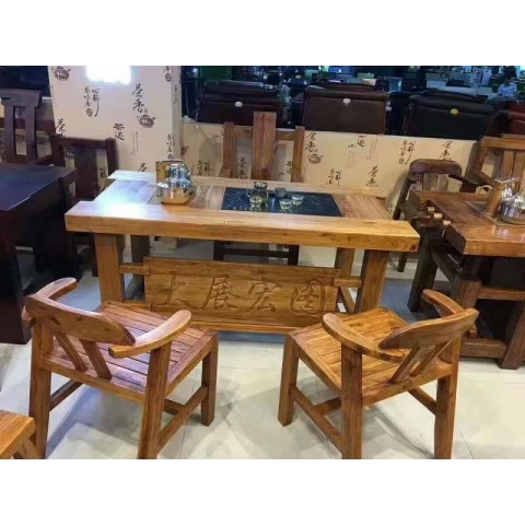 勝芳茶桌批發 功夫茶桌 泡茶桌 飲茶桌 品茶桌 茶桌組合 簡約實木茶桌 中式茶桌 中式家具 茶桌 客廳家具 榆香閣家具