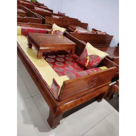 勝芳羅漢床批發 實木羅漢床 羅漢桌 喝茶 客廳家具 輕奢時尚羅漢床  現代羅漢床 禪意羅漢床 榆香閣家具