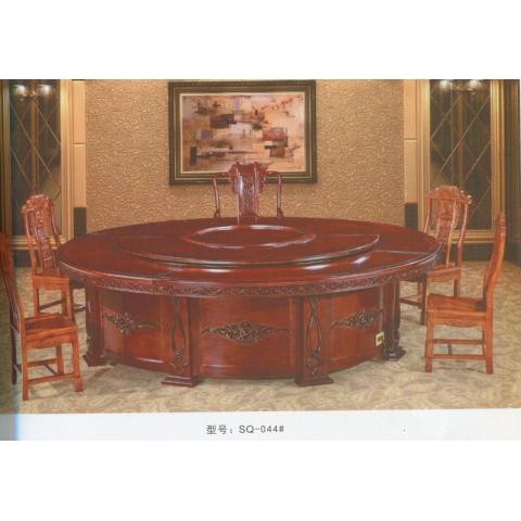 勝芳餐桌批發 酒店餐桌 轉盤 多人 餐館  飯店 桌子 餐廳 包間 包廂 酒店家具 雙全實木家具