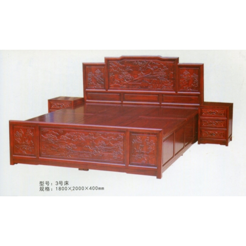 勝芳床批發 臥室家具 床 實木 中式 現代 簡約 雙人床 硬床 雙全實木家具