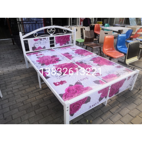 勝芳折疊床 龍骨床  高低床 雙人床 鐵藝床 簡約歐式床 架子床 行軍床 單人床 批發 付強家具折疊床批發