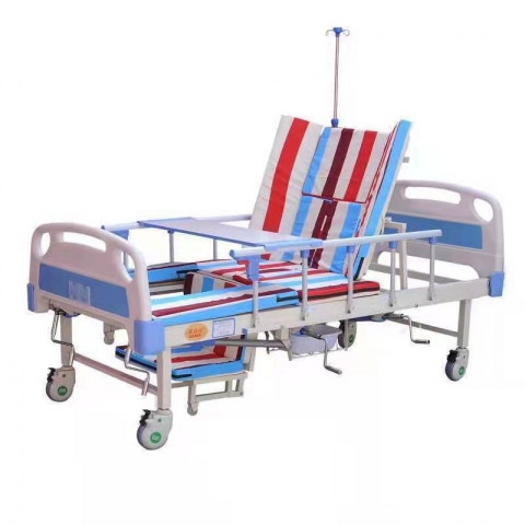 勝芳病床批發  醫院用床 臥床 老人護理床 多功能床 輸液床 病床 手搖床 寶山家具系列