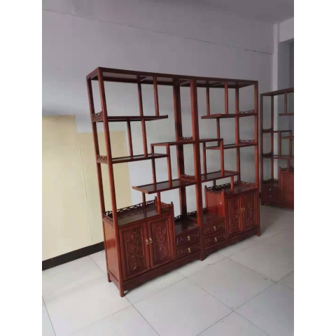 勝芳家具批發 博古架 古典家具 榆木 古董架 多寶格 陳列架 松木 古玩架 實木架 隔斷架 橡木 客廳家具 中式家具 榆香閣家具