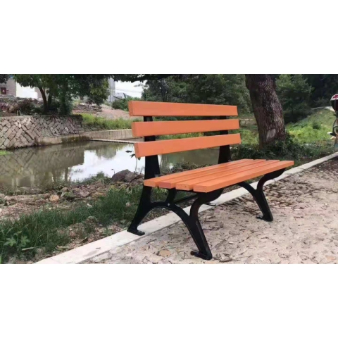 勝芳公園椅批發 公園椅 戶外 長椅子 室外 長凳 庭院 休閑 座椅 排椅 鐵藝靠背  圣之達家具