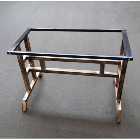 勝芳桌架批發 定制鐵藝桌架 不銹鋼桌架 組裝架 餐廳桌架 餐臺支架  書桌桌架 折疊桌架 餐廳家具大板桌架辦公桌餐臺腳書桌腳吧臺 強利家具批發