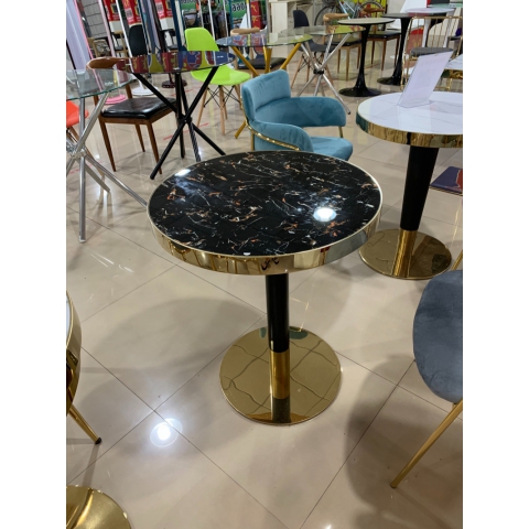 勝芳輕奢洽談桌批發  亞克力桌面 鈦金洽談桌 圓桌 高檔洽談桌 售樓處接待桌 4S店接待桌    廣華家具批發