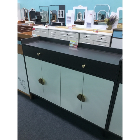 勝芳鞋柜批發 鞋柜 大容量門外玄關儲物柜 鞋架 簡約現代輕奢柜 小戶型陽臺收納柜 板式鞋柜 烤漆鞋柜 典侖家具批發