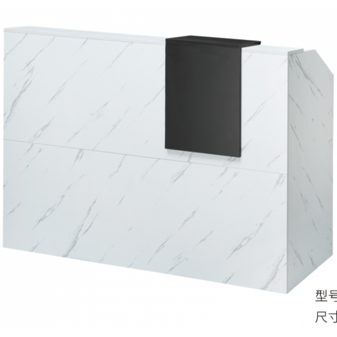 勝芳收銀臺批發 吧臺 收銀臺板式收銀臺 支持定制 大理石紋收銀臺 收款臺 柜臺 接待柜臺 收銀柜臺 接待臺 商業家具 廣興家具