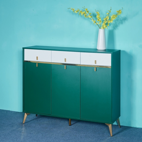 勝芳鞋柜批發 鞋柜 大容量門外玄關儲物柜 鞋架 簡約現代輕奢柜 小戶型陽臺收納柜 板式鞋柜 烤漆鞋柜 典侖家具批發