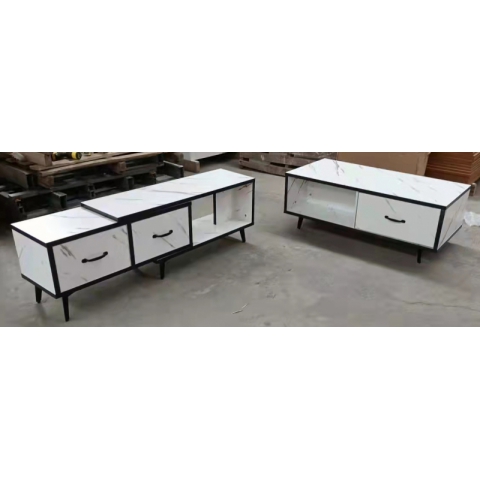 勝芳茶幾電視柜批發 板式茶幾電視柜 板式茶幾組合 歐式 簡約 客廳家具 歐式家具 北歐 鳳陽家具