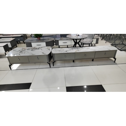 勝芳茶幾電視柜批發 板式茶幾電視柜 時尚茶幾組合 歐式 簡約 客廳家具 歐式家具 北歐 桐欣家具