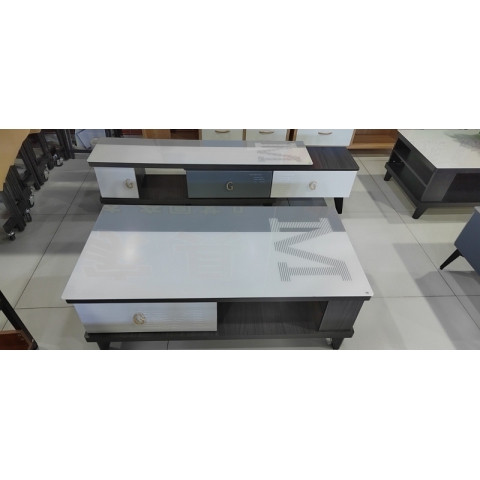 勝芳茶幾電視柜批發 板式茶幾電視柜 時尚茶幾組合 歐式 簡約 客廳家具 歐式家具 北歐 桐欣家具