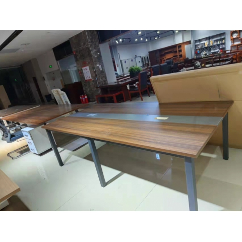 勝芳會議桌批發 辦公室小型會議桌 長條辦公會議桌 長條桌 簡約現代大培訓桌  中瑞家具