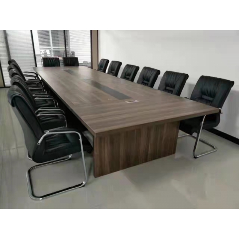 勝芳會議桌批發 辦公室小型會議桌 長條辦公會議桌 長條桌 簡約現代大培訓桌  中瑞家具