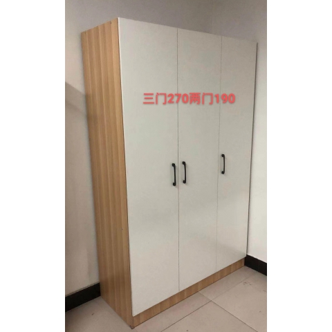勝芳家具批發 衣柜 木質衣柜 兩開門衣柜 板式衣柜批發 兩開門衣柜 現代簡約衣柜 臥室家具 璐陽家具