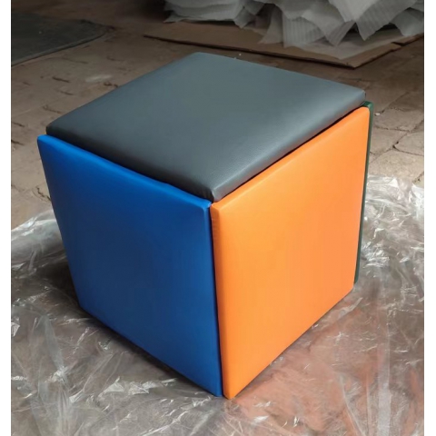 勝芳凳子批發 魔方凳 網紅凳 多功能可折疊 組合凳子 現代客廳家具 收納凳 輪滑換鞋凳 創意五合一 中正陽家具