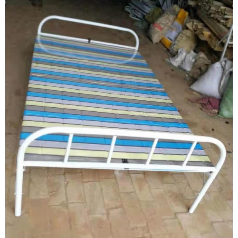 勝芳床鋪批發 折疊床 單人床 雙人床 高低床 午休床 行軍床 簡易床 鐵質板床 板床批發 長青家具