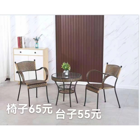勝芳批發藤椅 藤椅茶幾組合 藤編椅子 陽臺桌椅 庭院桌椅 休閑桌椅 咖啡臺桌椅 室內家具 休閑家具 藤制家具 戶外家具 迎賓家具