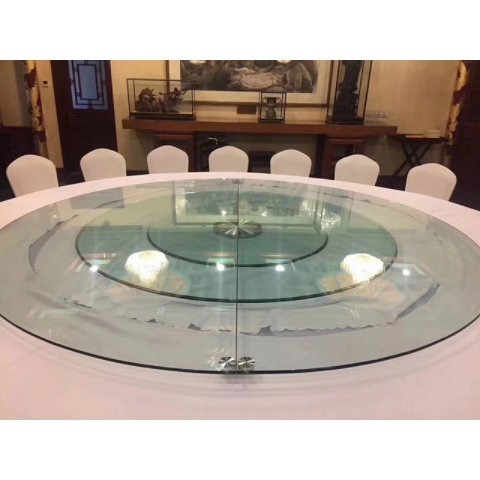 勝芳轉盤批發 玻璃轉盤 餐桌轉盤 挖洞轉盤 實心大轉盤 鋼化玻璃轉盤加餐臺 加餐臺  輔助輪 光輝鋼化玻璃