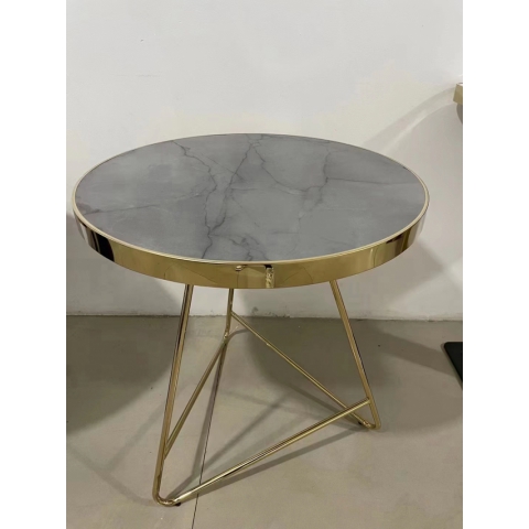 勝芳圓桌批發 餐桌 小圓桌 包金邊 洽談桌 巖板圓桌 理石圓桌 家用圓桌 接待桌 會客桌 休閑桌 咖啡桌 北歐 簡約 金勝達家具