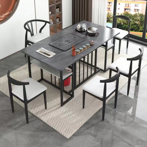 勝芳茶桌批發(fā)  理石茶桌  簡易茶桌  現(xiàn)代茶桌椅組合 鐵藝 家用 遠(yuǎn)大家具